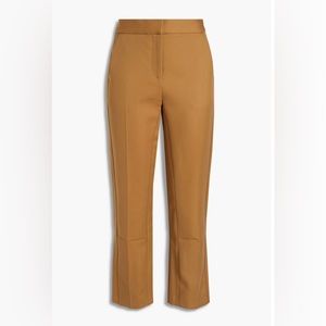 NEW! Tory Burch Phoebe Twill Pants Gold Buttons Size 10 $395